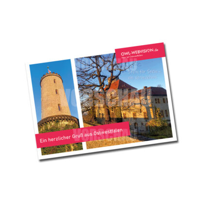 Postkarten Set "Ostwestfalen-Lippe" (5 Stück pro Set) – Bild 4