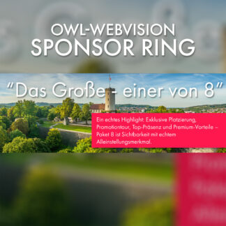 Sponsor Ring Paket 8: „Das Große – einer von 10“