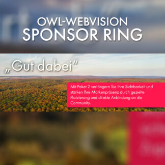 Sponsor Ring Paket 2: „Gut dabei“