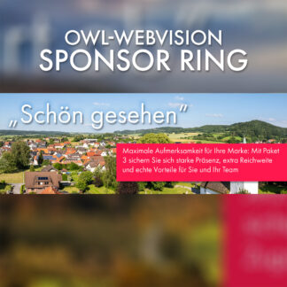 Sponsor Ring Paket 3: „Schön gesehen“