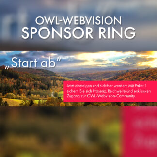 Sponsor Ring Paket 1: „Start ab“